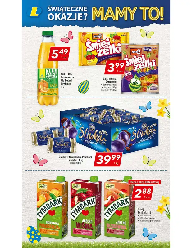 LEWIATAN - gazetka promocyjna Gazetka Śwąteczne okazje Mamy to! Małopolska od czwartku 12.03 do środy 18.03 - strona 9