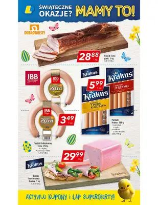 LEWIATAN - gazetka promocyjna Gazetka Śwąteczne okazje Mamy to! Małopolska od czwartku 12.03 do środy 18.03 - strona 3