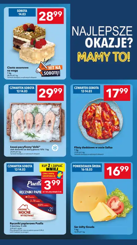 LEWIATAN - gazetka promocyjna Gazetka Śwąteczne okazje Mamy to! Mazowsze od czwartku 12.03 do środy 18.03 - strona 2