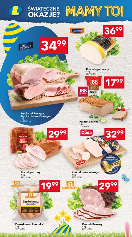 LEWIATAN - gazetka promocyjna Gazetka Śwąteczne okazje Mamy to! Mazowsze od czwartku 12.03 do środy 18.03 - strona 4