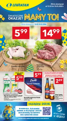 LEWIATAN - gazetka promocyjna Gazetka Śwąteczne okazje Mamy to! Olsztyn od czwartku 12.03 do środy 18.03