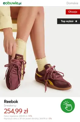 eobuwie.pl - gazetka promocyjna Reebok – promocje od wtorku 10.03  - strona 6