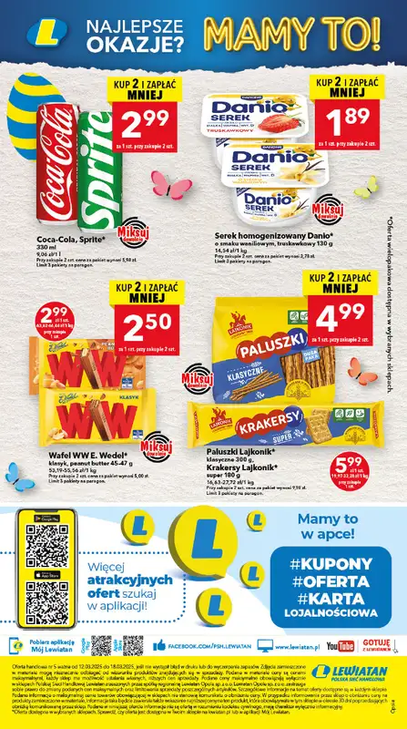 LEWIATAN - gazetka promocyjna Gazetka Śwąteczne okazje Mamy to! woj. opolskie od czwartku 12.03 do środy 18.03 - strona 16