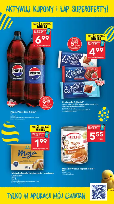 LEWIATAN - gazetka promocyjna Gazetka Śwąteczne okazje Mamy to! woj. podlaskie od czwartku 12.03 do środy 18.03 - strona 3