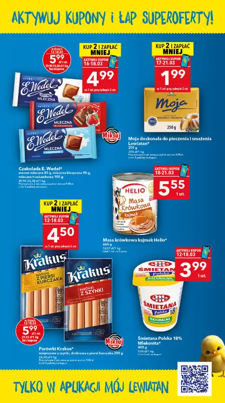 LEWIATAN - gazetka promocyjna Gazetka Śwąteczne okazje Mamy to! Suwałki od czwartku 12.03 do środy 18.03 - strona 3