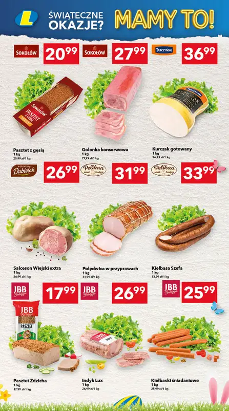 LEWIATAN - gazetka promocyjna Gazetka Śwąteczne okazje Mamy to! Suwałki od czwartku 12.03 do środy 18.03 - strona 4