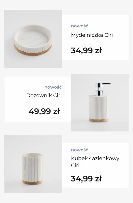 home&you - gazetka promocyjna Wiosenne odświeżenie łazienki od wtorku 10.03 do niedzieli 22.03 - strona 9