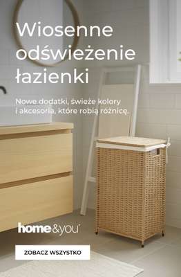 home&you - gazetka promocyjna Wiosenne odświeżenie łazienki od wtorku 10.03 do niedzieli 22.03
