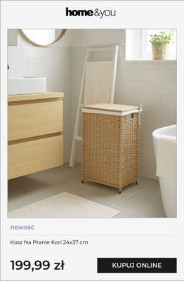 Kosz Na Pranie Kori 24x37 cm