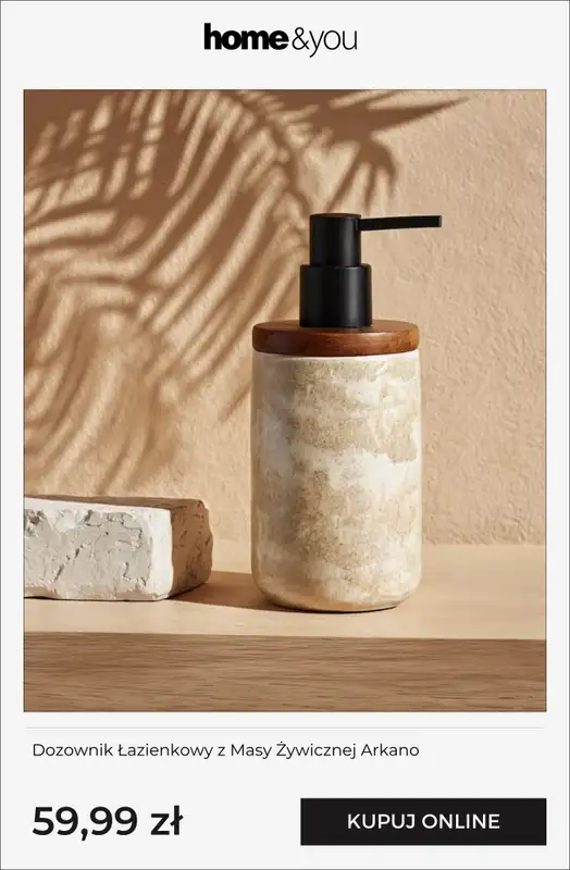 home&you - gazetka promocyjna Wiosenne odświeżenie łazienki od wtorku 10.03 do niedzieli 22.03 - strona 6