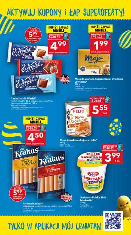 LEWIATAN - gazetka promocyjna Gazetka Śwąteczne okazje Mamy to! Wielkopolska od czwartku 12.03 do środy 18.03 - strona 3