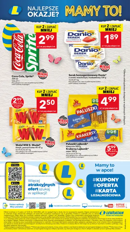 LEWIATAN - gazetka promocyjna Gazetka Śwąteczne okazje Mamy to! Wielkopolska od czwartku 12.03 do środy 18.03 - strona 16