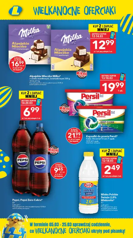 LEWIATAN - gazetka promocyjna Gazetka Śwąteczne okazje Mamy to! Zachód od czwartku 12.03 do środy 18.03 - strona 2