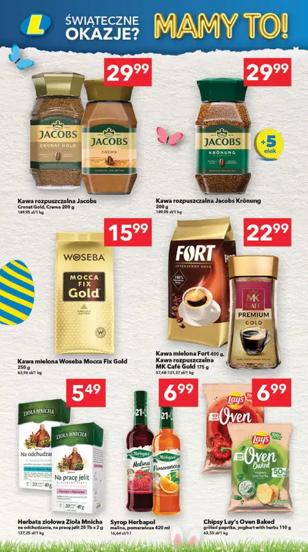 LEWIATAN - gazetka promocyjna Gazetka Śwąteczne okazje Mamy to! Zachód od czwartku 12.03 do środy 18.03 - strona 12