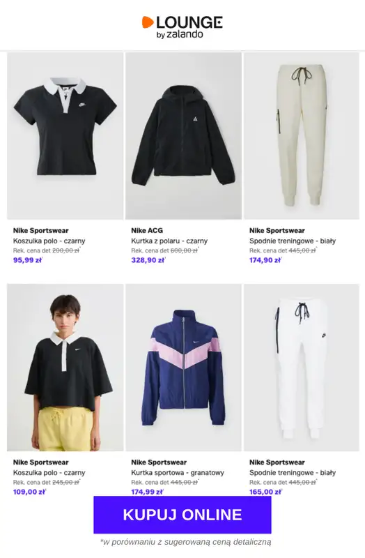 Lounge by Zalando - gazetka promocyjna Specjalne okazje: Nike Sportswear - Odzież od wtorku 10.03 do czwartku 12.03 - strona 7