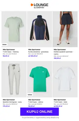 Lounge by Zalando - gazetka promocyjna Specjalne okazje: Nike Sportswear - Odzież od wtorku 10.03 do czwartku 12.03 - strona 5