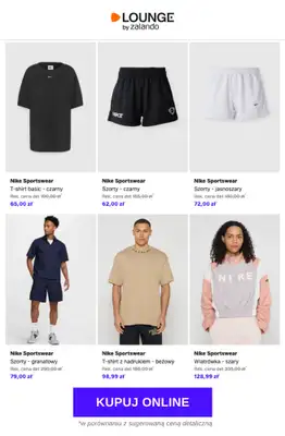 Lounge by Zalando - gazetka promocyjna Specjalne okazje: Nike Sportswear - Odzież od wtorku 10.03 do czwartku 12.03 - strona 4