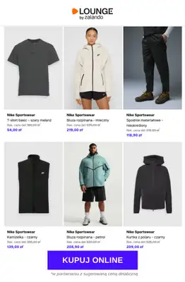 Lounge by Zalando - gazetka promocyjna Specjalne okazje: Nike Sportswear - Odzież od wtorku 10.03 do czwartku 12.03 - strona 2
