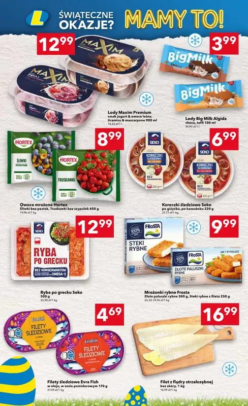 LEWIATAN - gazetka promocyjna Gazetka Śwąteczne okazje Mamy to! Żory od czwartku 12.03 do środy 18.03 - strona 12