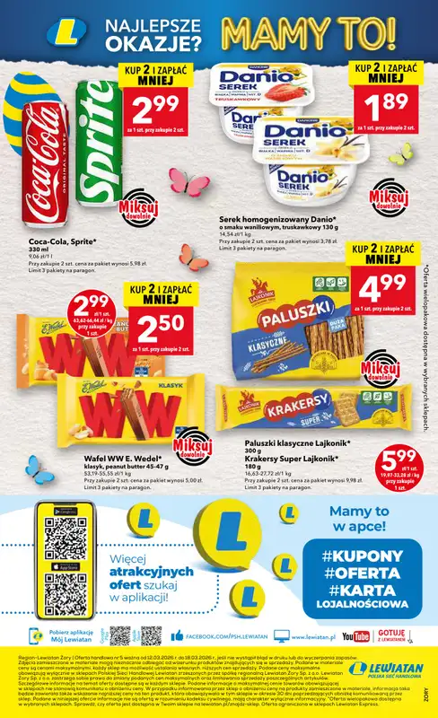 LEWIATAN - gazetka promocyjna Gazetka Śwąteczne okazje Mamy to! Żory od czwartku 12.03 do środy 18.03 - strona 16