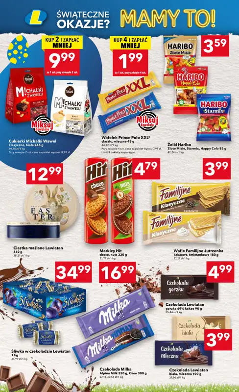 LEWIATAN - gazetka promocyjna Gazetka Śwąteczne okazje Mamy to! Żory od czwartku 12.03 do środy 18.03 - strona 10