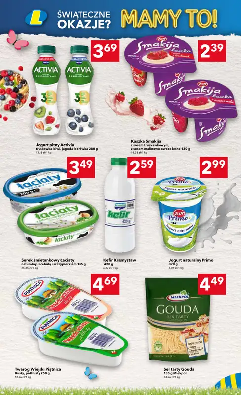 LEWIATAN - gazetka promocyjna Gazetka Śwąteczne okazje Mamy to! Żory od czwartku 12.03 do środy 18.03 - strona 6