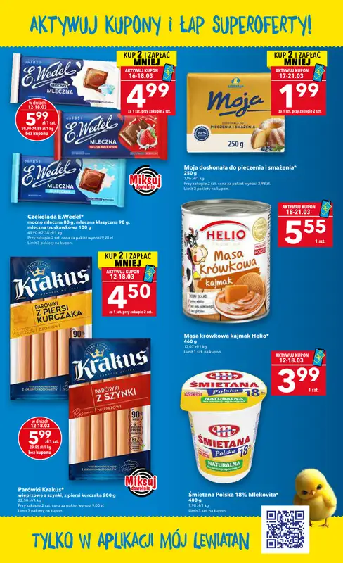 LEWIATAN - gazetka promocyjna Gazetka Śwąteczne okazje Mamy to! Żory od czwartku 12.03 do środy 18.03 - strona 3