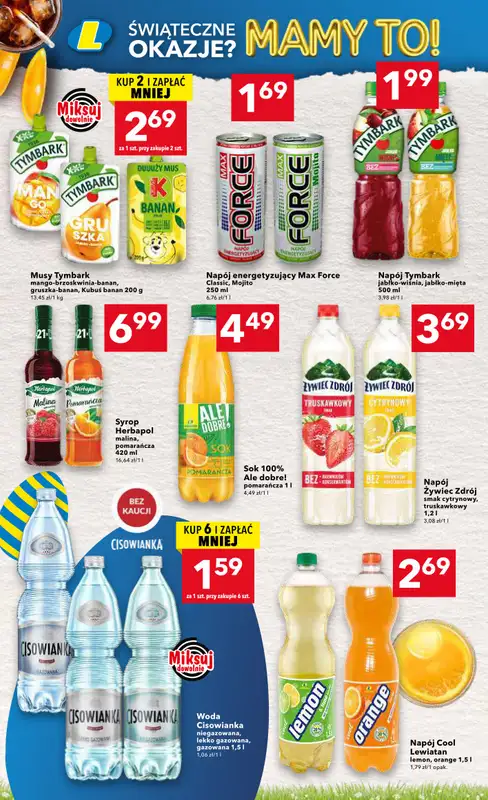 LEWIATAN - gazetka promocyjna Gazetka Śwąteczne okazje Mamy to! Żory od czwartku 12.03 do środy 18.03 - strona 14