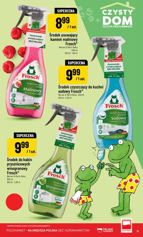 POLOmarket - gazetka promocyjna Katalog Czysty Dom od środy 11.03 do wtorku 24.03 - strona 13