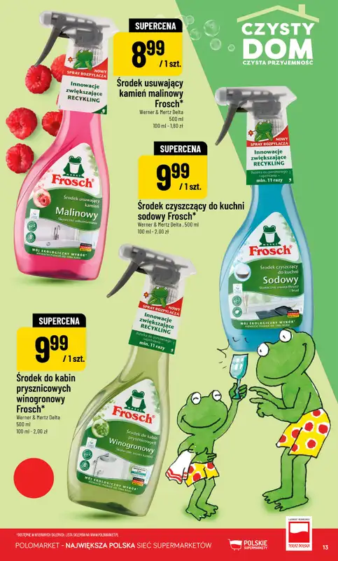 POLOmarket - gazetka promocyjna Katalog Czysty Dom od środy 11.03 do wtorku 24.03 - strona 13