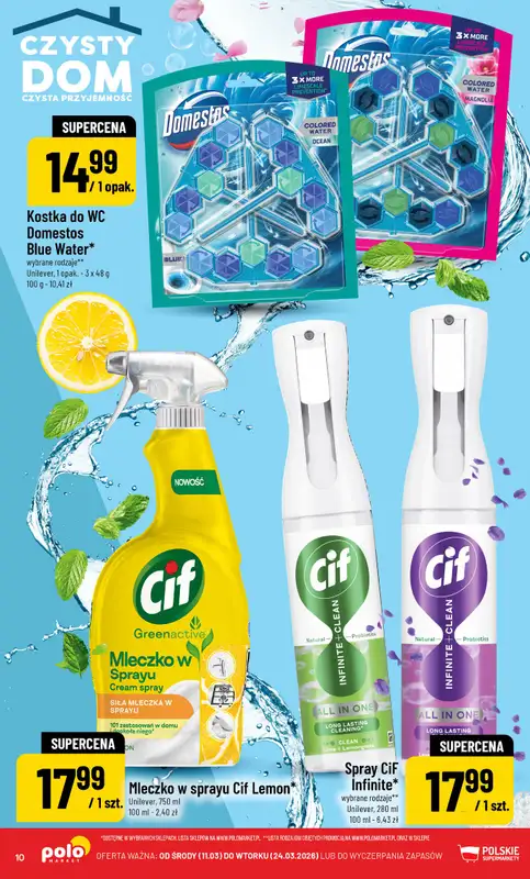 POLOmarket - gazetka promocyjna Katalog Czysty Dom od środy 11.03 do wtorku 24.03 - strona 10