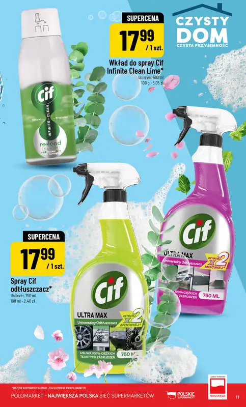 POLOmarket - gazetka promocyjna Katalog Czysty Dom od środy 11.03 do wtorku 24.03 - strona 11