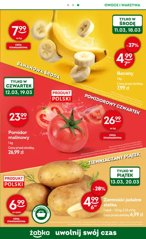 Żabka - gazetka promocyjna Gazetka Spożywcza od środy 11.03 do wtorku 24.03 - strona 11