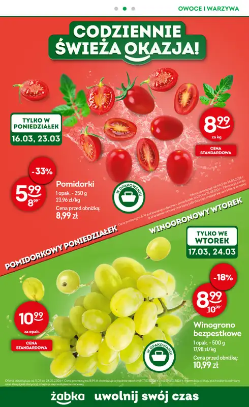Żabka - gazetka promocyjna Gazetka Spożywcza od środy 11.03 do wtorku 24.03 - strona 10