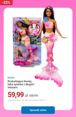 Smyk - gazetka promocyjna Do -40% Barbie - świętuj z nami urodziny! od wtorku 10.03 do wtorku 07.04 - strona 14