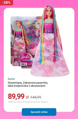 Smyk - gazetka promocyjna Do -40% Barbie - świętuj z nami urodziny! od wtorku 10.03 do wtorku 07.04 - strona 15