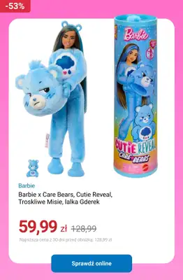 Smyk - gazetka promocyjna Do -40% Barbie - świętuj z nami urodziny! od wtorku 10.03 do wtorku 07.04 - strona 9