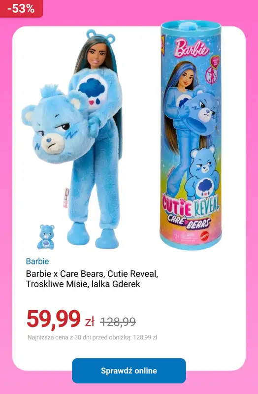 Smyk - gazetka promocyjna Do -40% Barbie - świętuj z nami urodziny! od wtorku 10.03 do wtorku 07.04 - strona 9