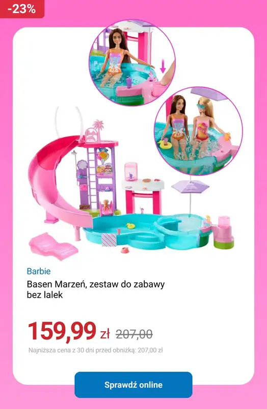 Smyk - gazetka promocyjna Do -40% Barbie - świętuj z nami urodziny! od wtorku 10.03 do wtorku 07.04 - strona 6