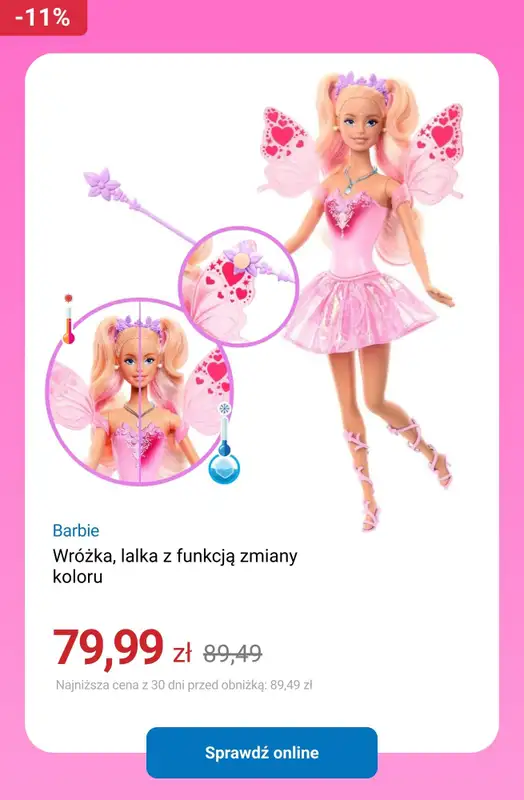 Smyk - gazetka promocyjna Do -40% Barbie - świętuj z nami urodziny! od wtorku 10.03 do wtorku 07.04 - strona 8