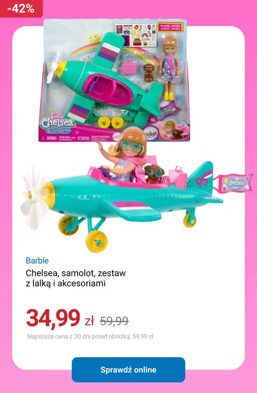 Smyk - gazetka promocyjna Do -40% Barbie - świętuj z nami urodziny! od wtorku 10.03 do wtorku 07.04 - strona 5