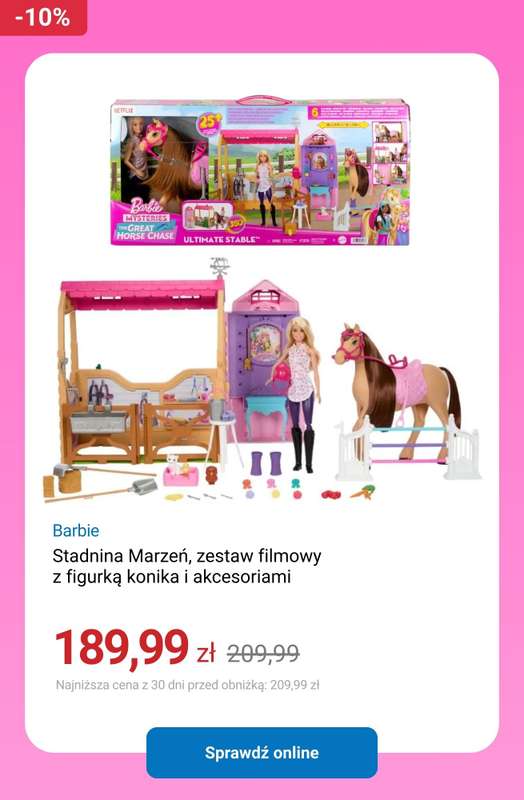 Smyk - gazetka promocyjna Do -40% Barbie - świętuj z nami urodziny! od wtorku 10.03 do wtorku 07.04 - strona 4