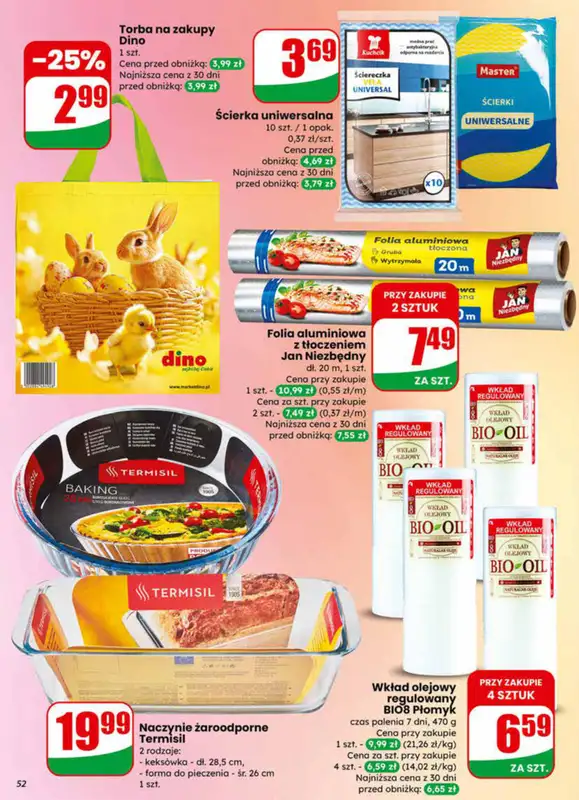 Dino - gazetka promocyjna Gazetka 11 / 2026 od środy 11.03 do wtorku 17.03 - strona 52