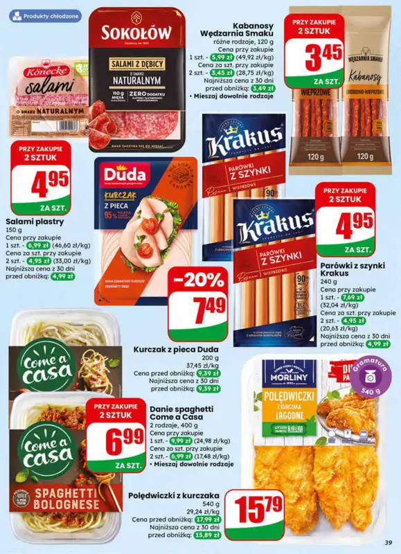 Dino - gazetka promocyjna Gazetka 11 / 2026 od środy 11.03 do wtorku 17.03 - strona 39