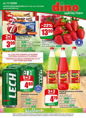 Dino - gazetka promocyjna Gazetka 11 / 2026 od środy 11.03 do wtorku 17.03