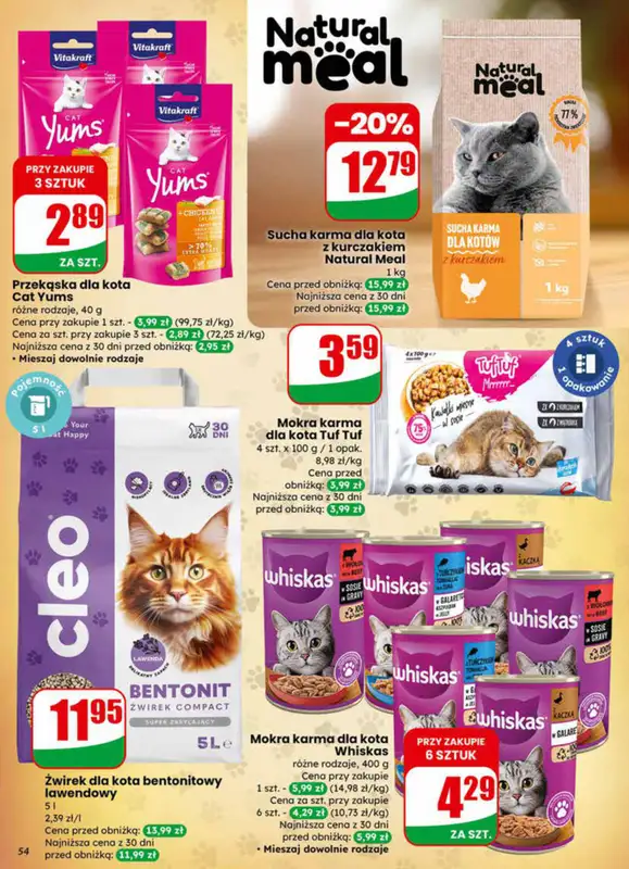 Dino - gazetka promocyjna Gazetka 11 / 2026 od środy 11.03 do wtorku 17.03 - strona 54