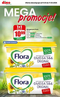 Dino - gazetka promocyjna MEGA promocje! od środy 11.03 do wtorku 17.03