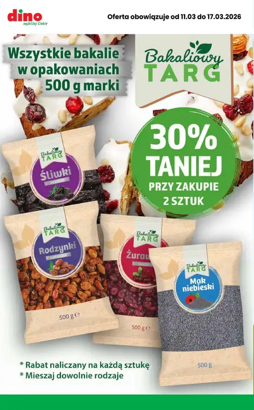 Dino - gazetka promocyjna MEGA promocje! od środy 11.03 do wtorku 17.03 - strona 6