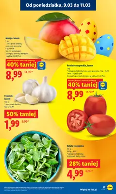 Lidl - gazetka promocyjna Oferta od poniedziałku od poniedziałku 09.03 do środy 11.03 - strona 29