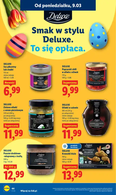 Lidl - gazetka promocyjna Oferta od poniedziałku od poniedziałku 09.03 do środy 11.03 - strona 46